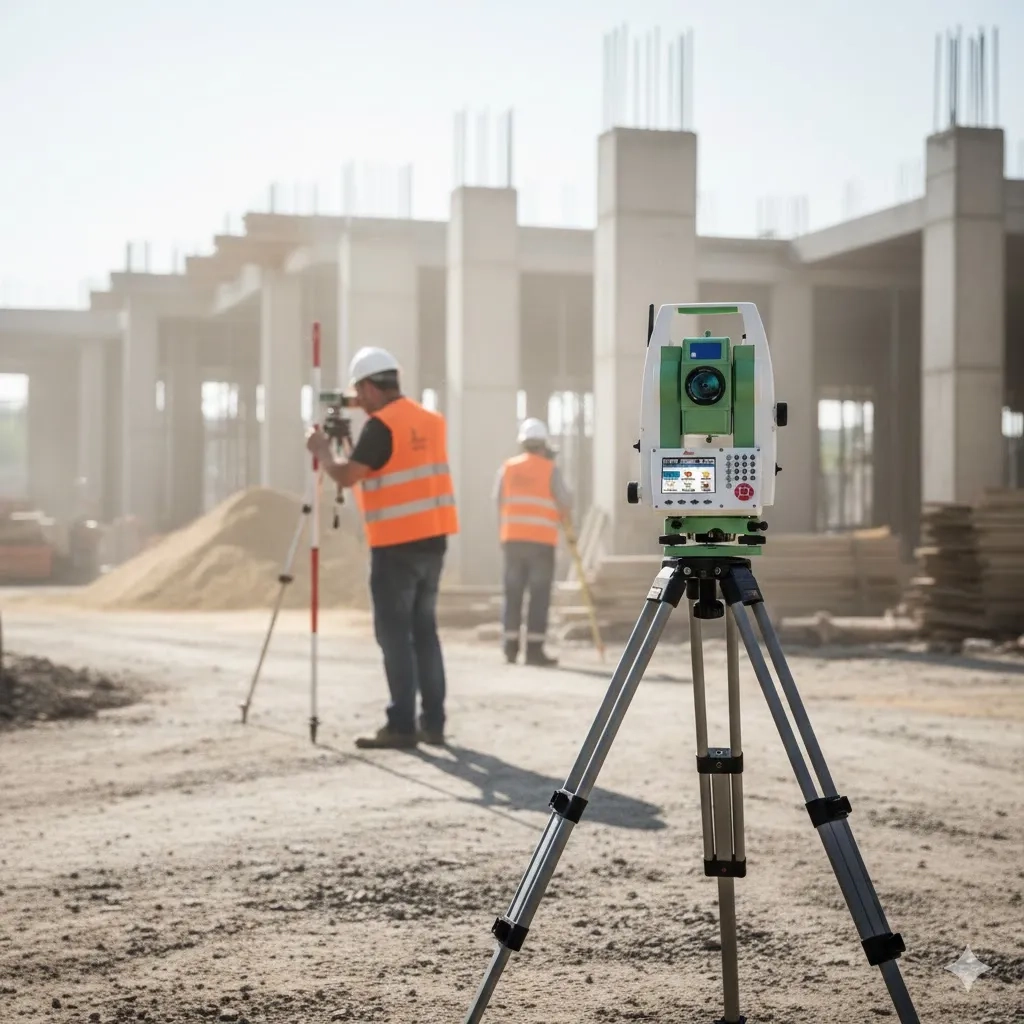 Тахеометр Leica TS09 plus R500