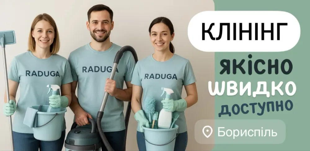 Бориспіль,Прибирання КВАРТИРИ офіс | Клінінг після ремонту, генеральне