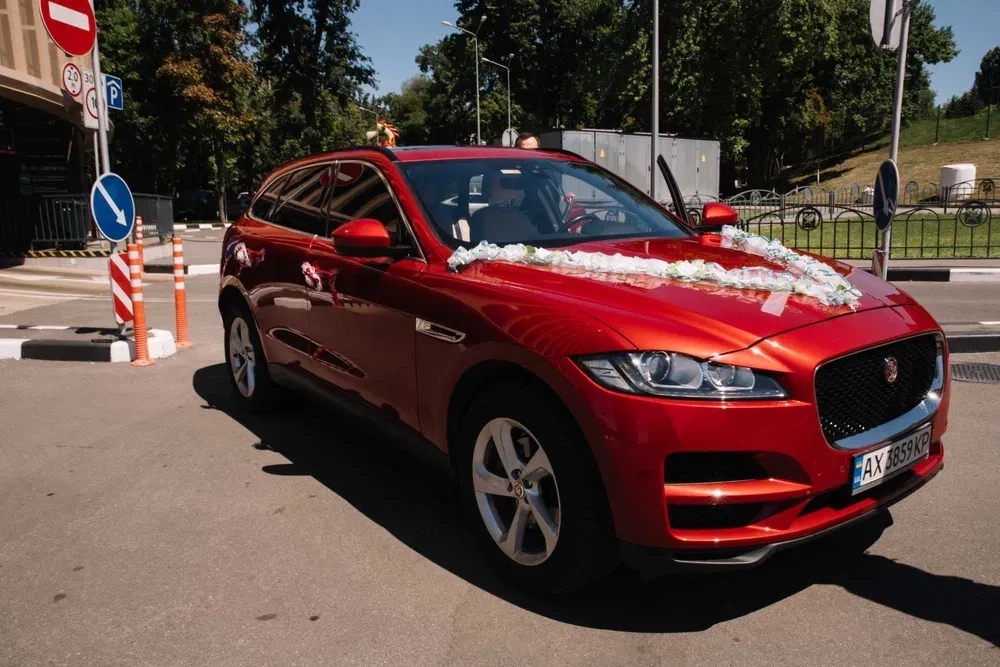 Авто на весілля/Авто з водієм / Jaguar