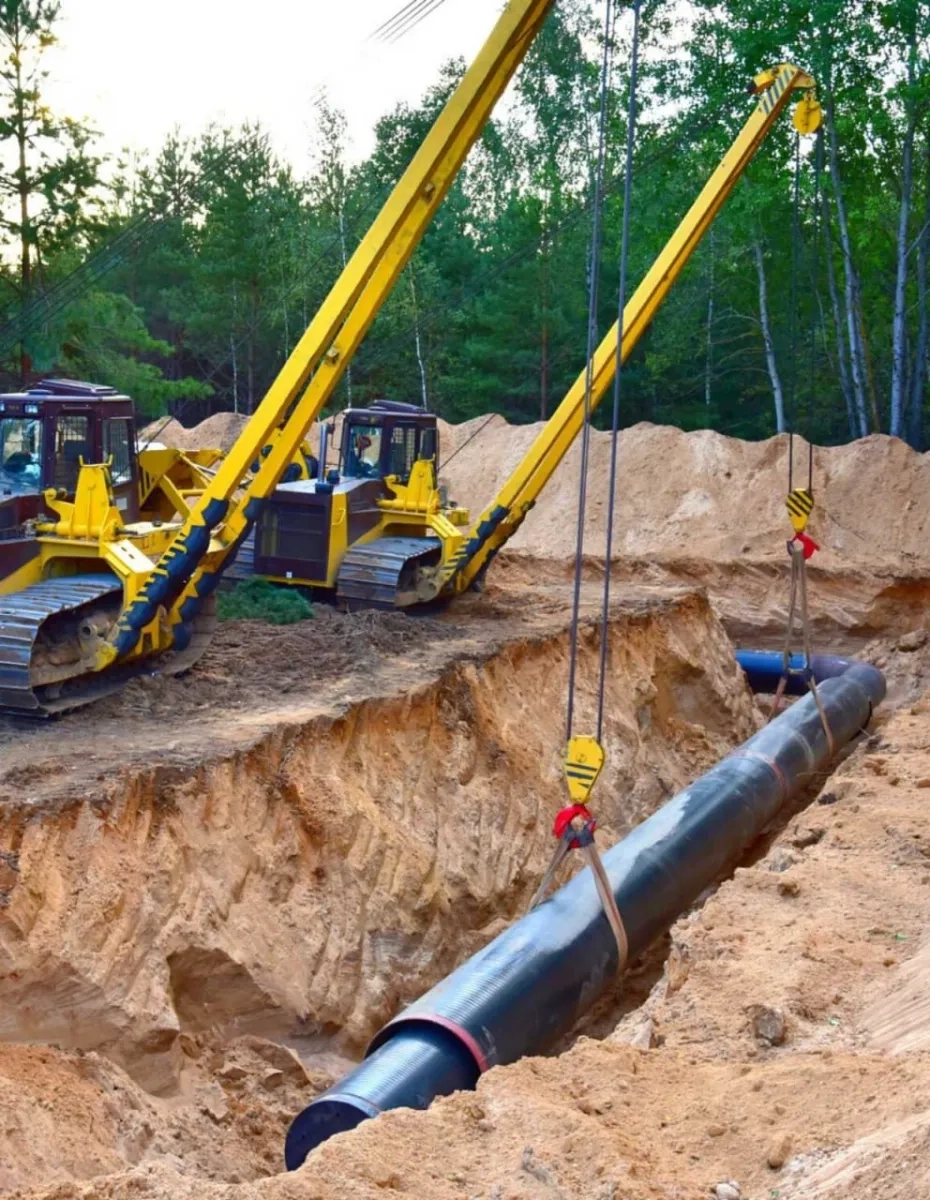 Прокладання водопровідних та каналізаційних труб