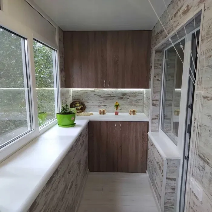 Акція! Балкон із обшивкою. Балкон під ключ. Розварювання. Внутрішнє оздоблення