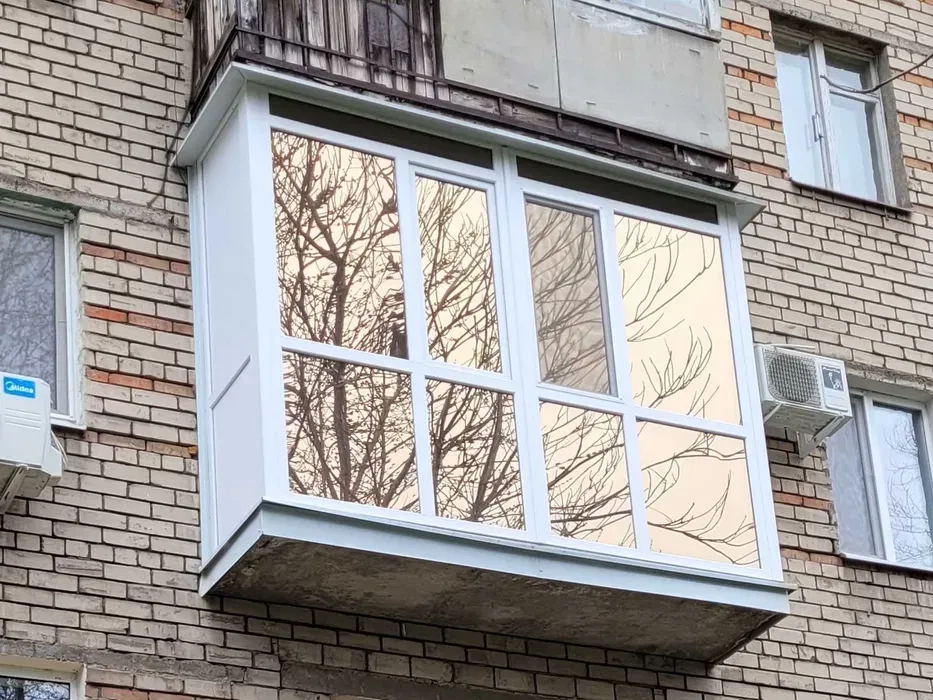 Акція-Французький балкон - 37000 грн. Балкони під ключ.