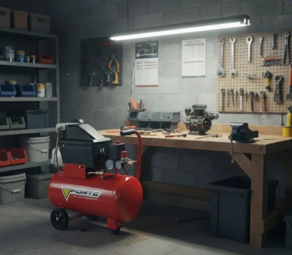 Компресор Forte FL-24 — 24 л для фарбування та накачування