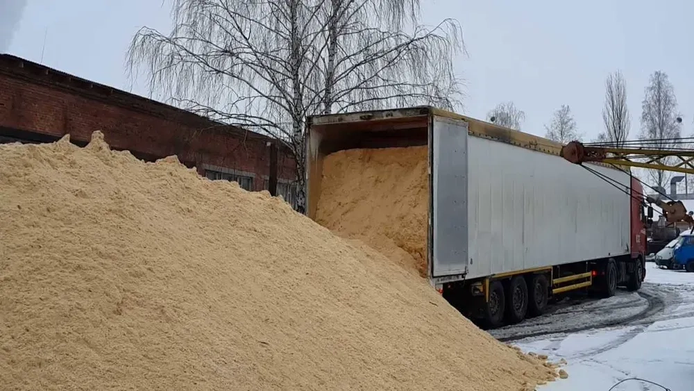 Перевезення щепи, тирси, щеповоз (перевозка, услуги)