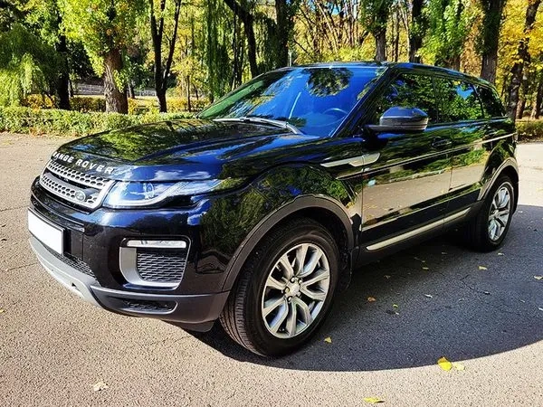 255 Джип на весілля Range Rover Evoque чорний