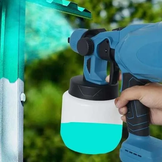 Акумуляторний фарбопульт (пульверизатор) + 2 акумулятори та зарядне