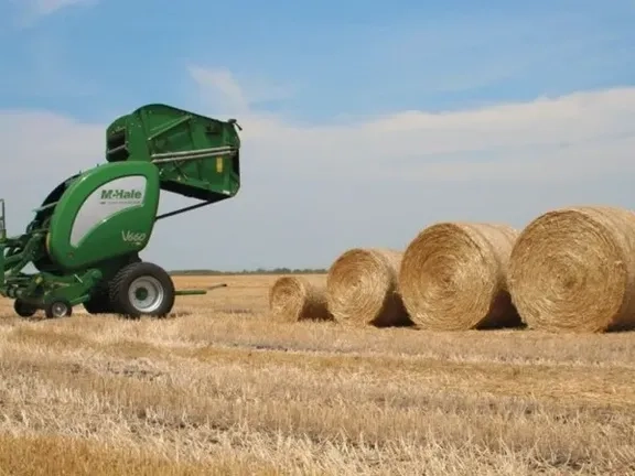 Тюкопрес MCHALE - для круглих рулонів