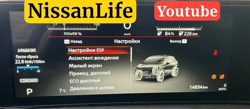 Русифікація NISSAN ARIYA, ROGUE T32, T33 INFINITY, Ключі, магнітола