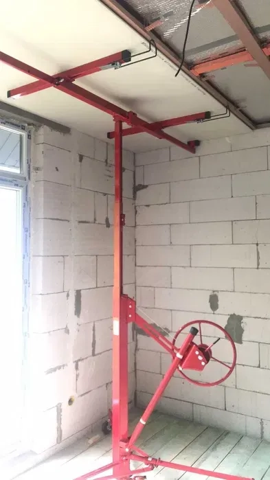 Підйомник для гіпсокартону