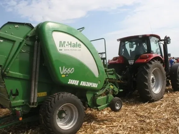 Тюкопрес McHale - тюкування сіна, соломи