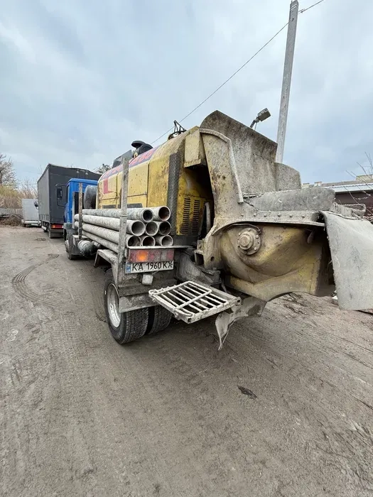 Стаціонарний бетононасос траса 120м.