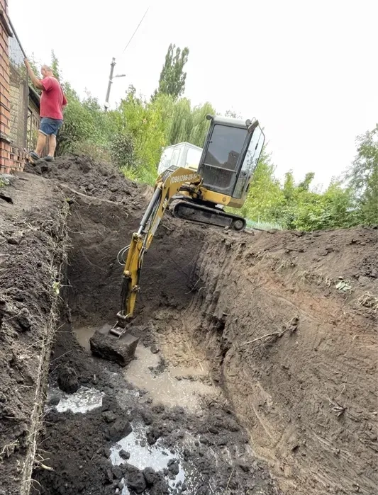 Чищення труб. Чистка каналізації, копання септиків, земляні роботи