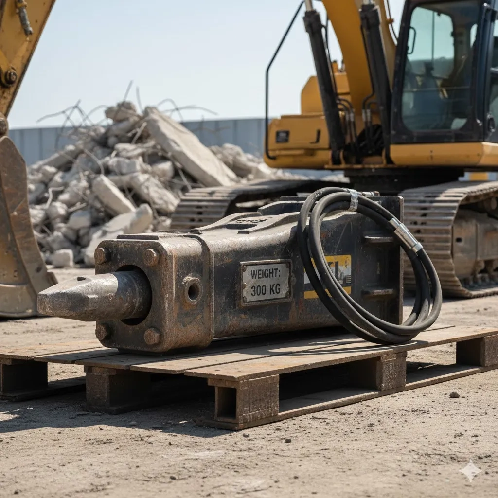 Гідромолот : демонтаж, надійно .
