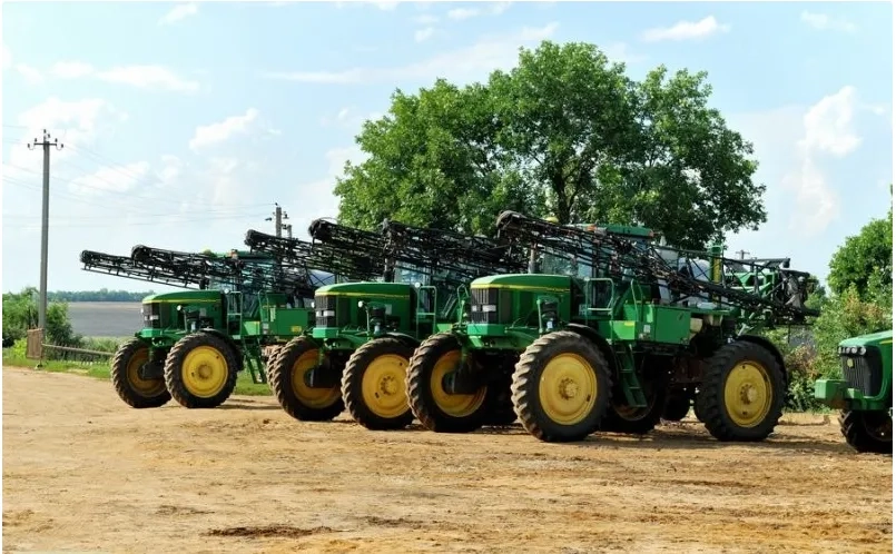 Самохідний обприскувач, внесення КАС