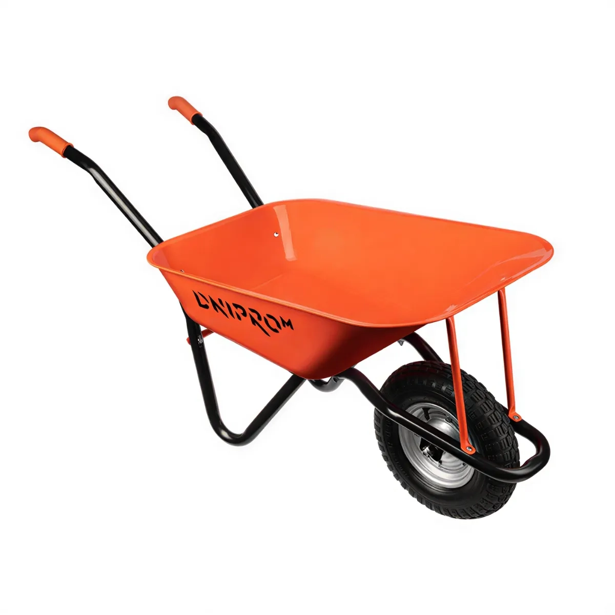 Садова універсальна тачка (orange) Дніпро М