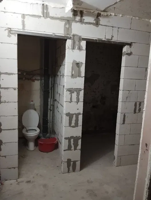 Кладка газоблоку під лазер. Перегородки із газоблоку. Демонтаж.