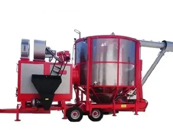 Мобільна зерносушарка: швидка та якісна сушка зерна