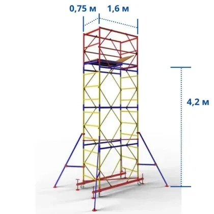 Вишка тура, ліса, підмостки
