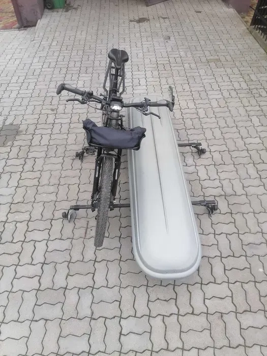 Бокси Thule 3в1 рейлінги вело багажників Riese Muller