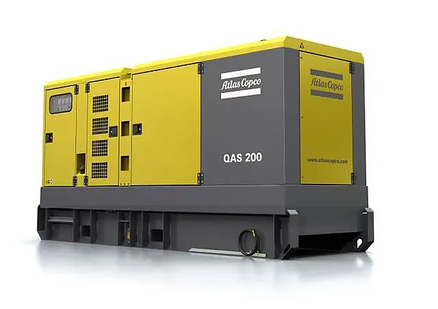 Дизельного генератор Atlas Copco QAS200
