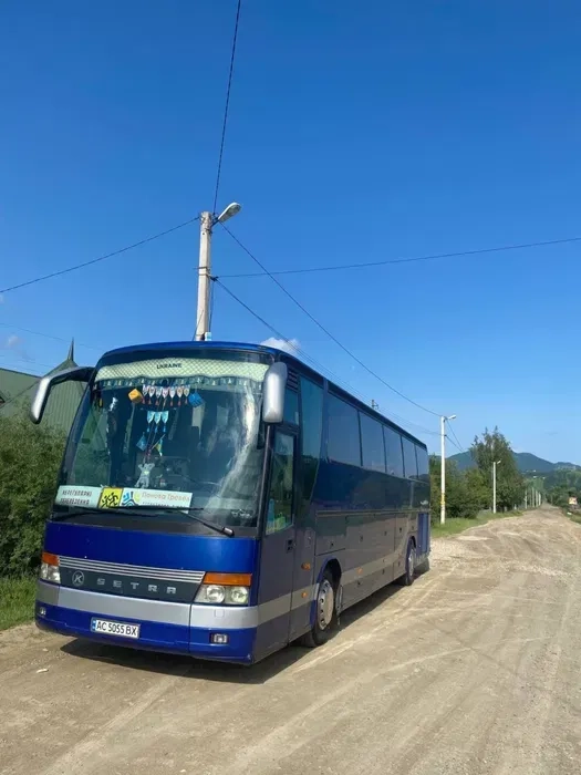 Перевезення пасажирські Європа-Україна. Від 8 до 80 місць.