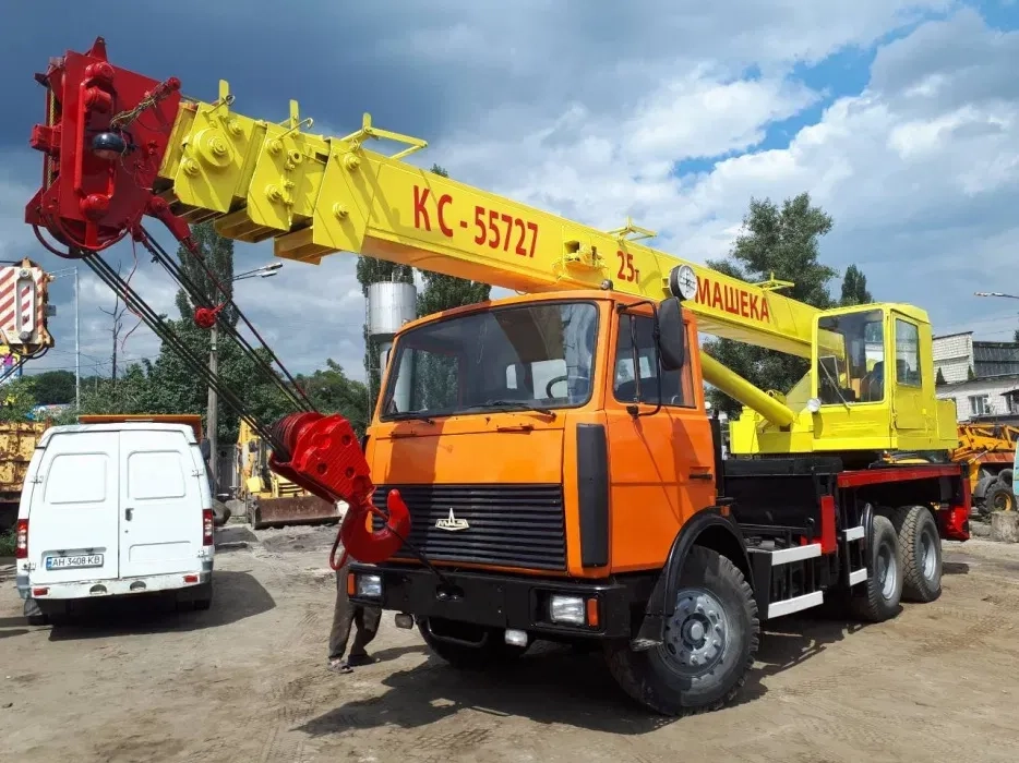 Автокран 25т-100т машека. Кран 10т. Київ та область.Маніпулятор