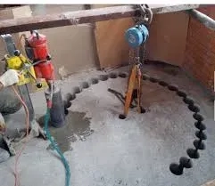 Алмазне свердління (буріння) отворів Алмазне різання стін,штроб,бетон