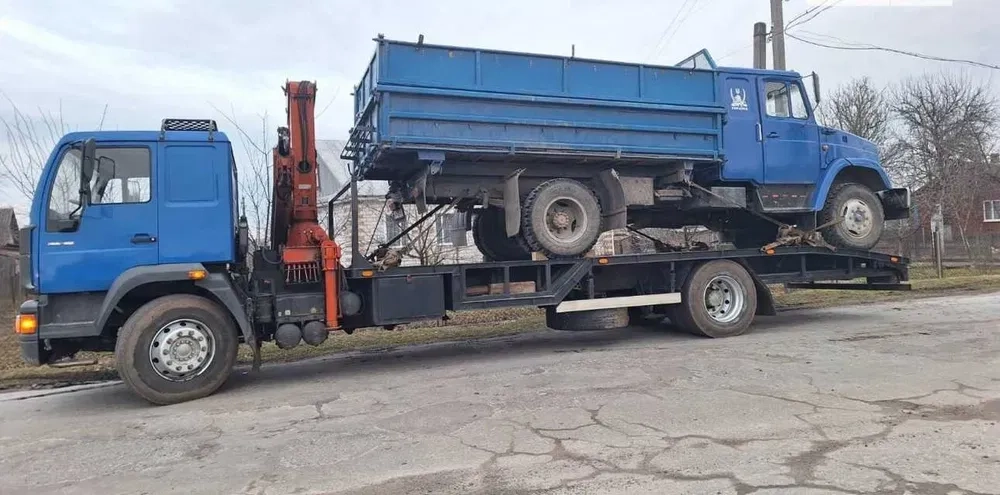 Послуги крана маніпулятора 10т. Услуги крана манипулятора