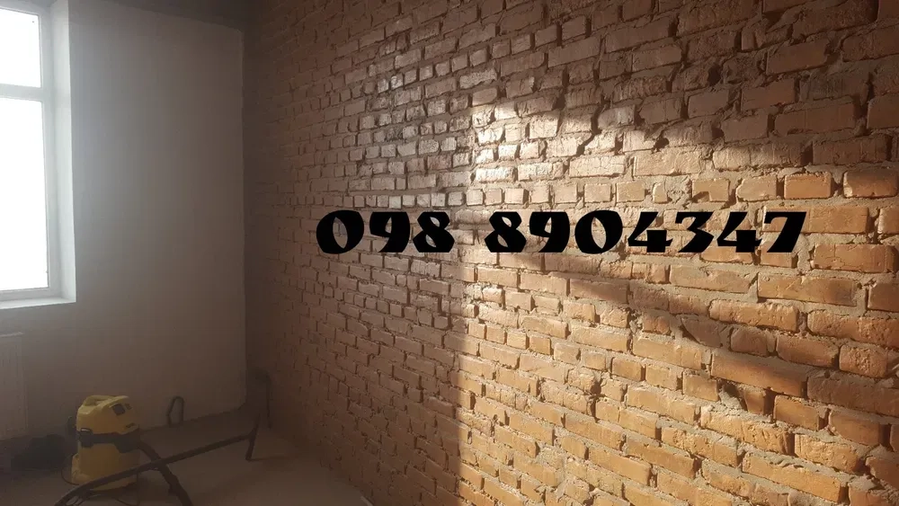 Лофт під ключ: Шліфування цегли та бетону. Ефектна текстура!