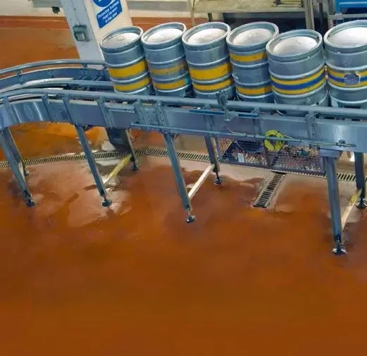 Улаштування полімерних підлог для молочної промисловості