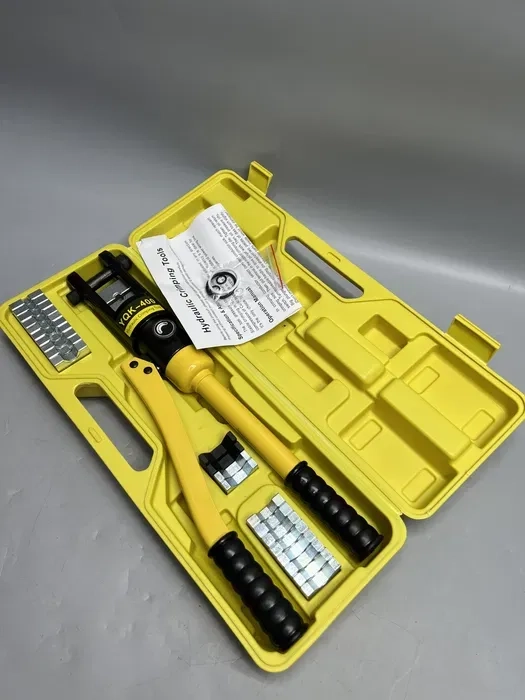 Прес гідравлічний ручний ПГР YQK-400 Заводський 16-400 мм2