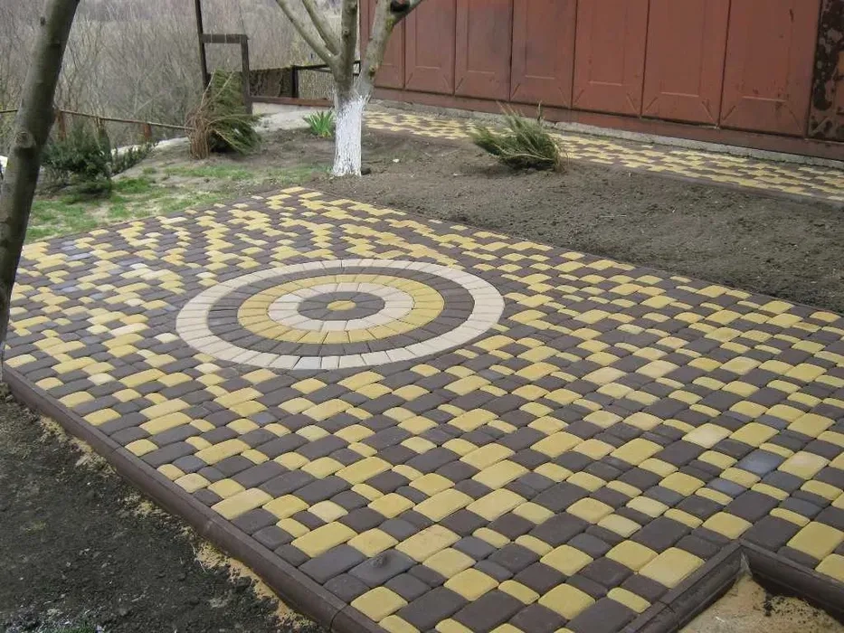 Віброплити для укладання тротуарної плитки