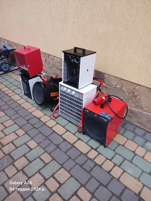 Тепловентилятор теплова гармата пушка