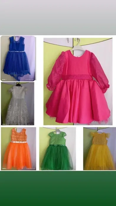 Святкові плаття для дівчаток.