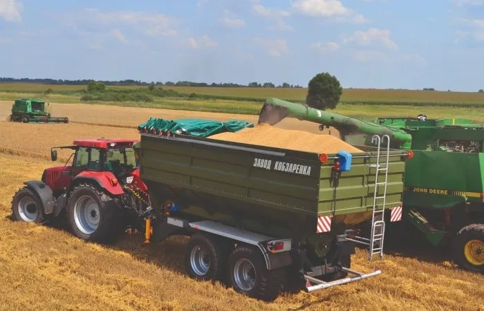 Перевантажувальний бункер накопичувач ПБН-30 - Зерновоз