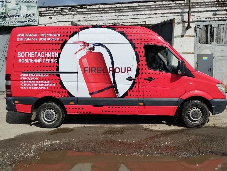 Брендування всіх типів транспорту