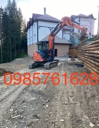 Екскаватори від 3 тон до 18 тон