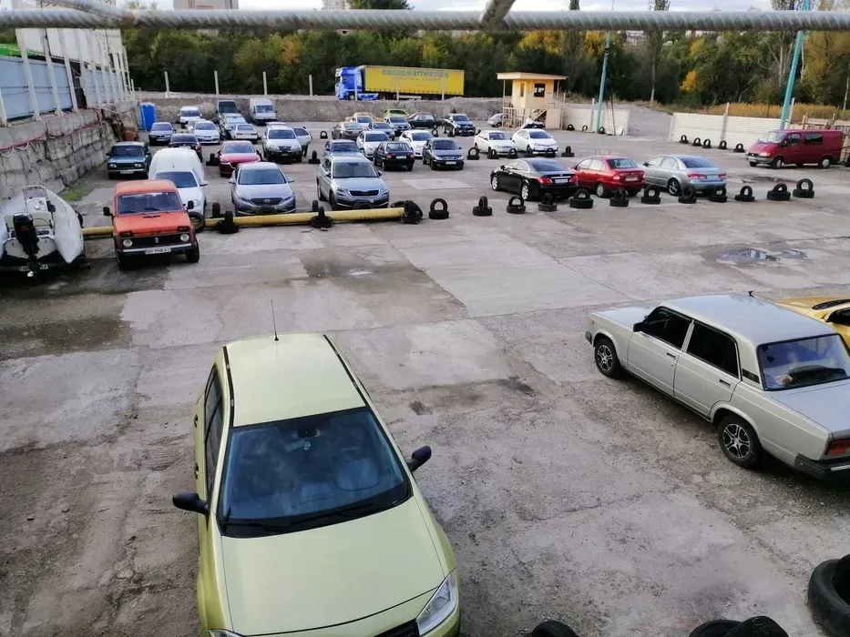 Місце на парковці для мотоцикла