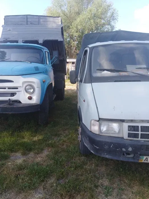 Вивіз сміття, хламу. Доставка сипучих. ЗІЛ (самоскид), Даф, Газель