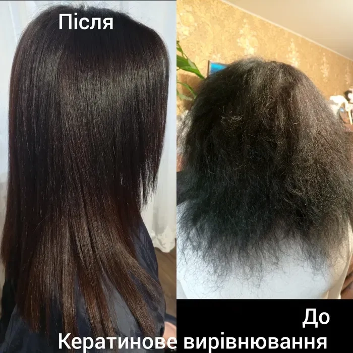 Кератин, ботокс, нанопластика волосся. Низька ціна)