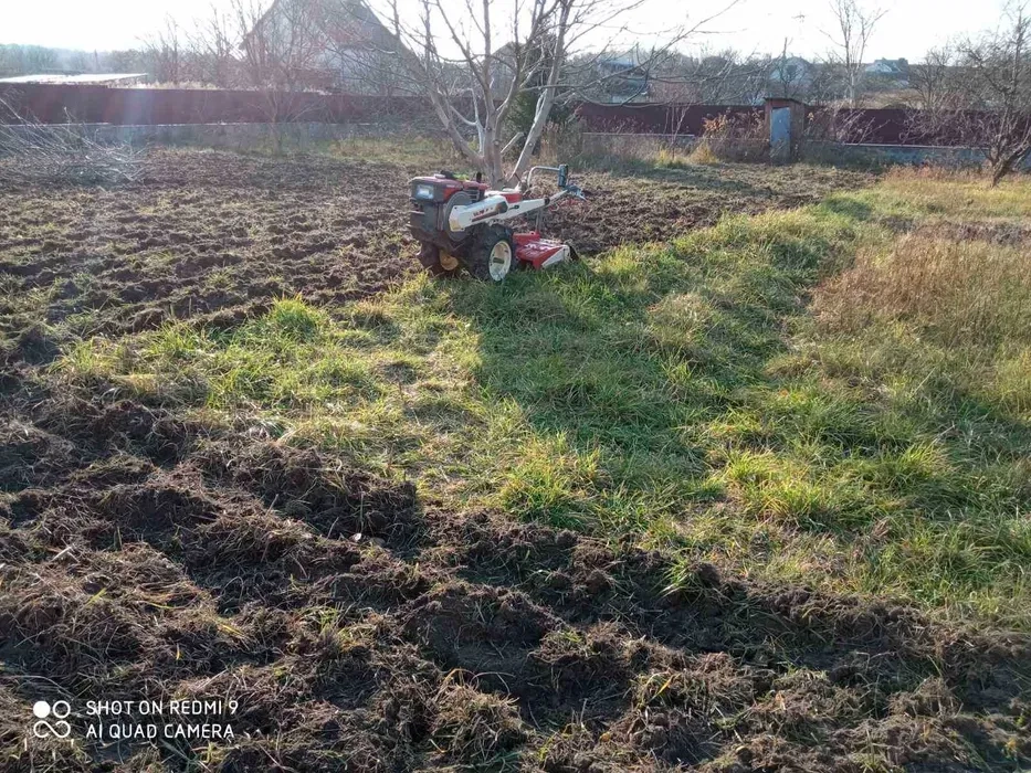 Послуги мотоблока, фрезування