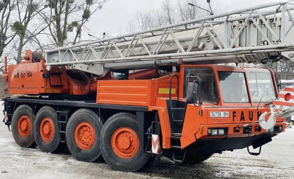 Послуги Автокрана вантажопідйомність до 80 т