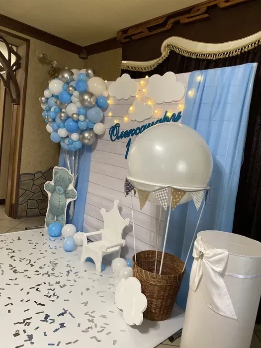 Фотозона на день народження, хрестини, ювілей