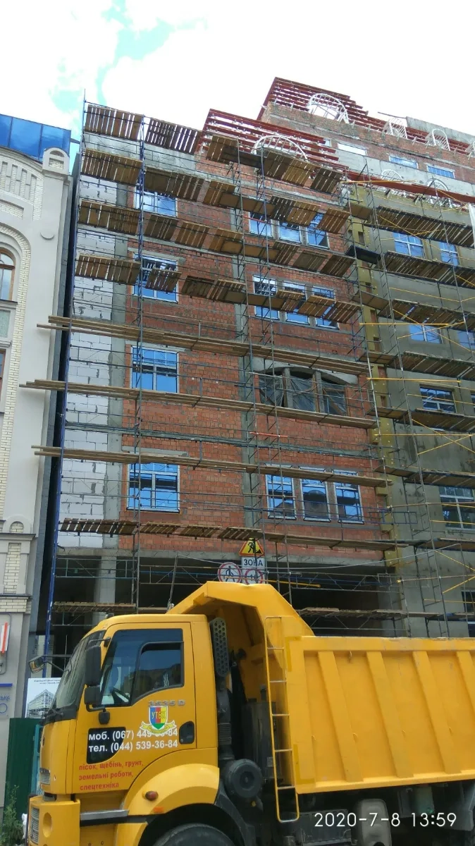 Строй леса, будівельні риштування