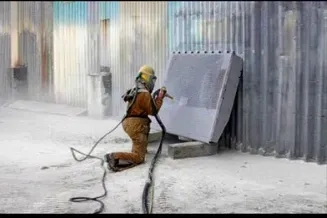 Піскоструми .Абразивна обробка .Очищення металу