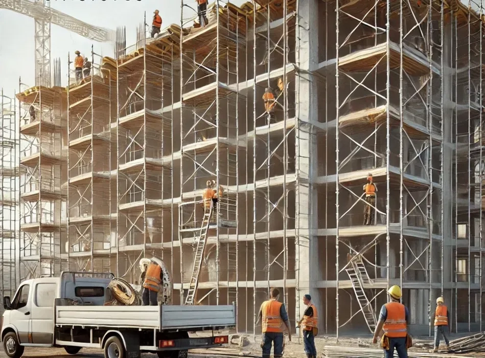 Риштування ліса будівельні