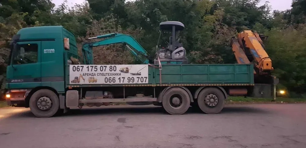 Кран маніпулятор платформа та кран з пдв