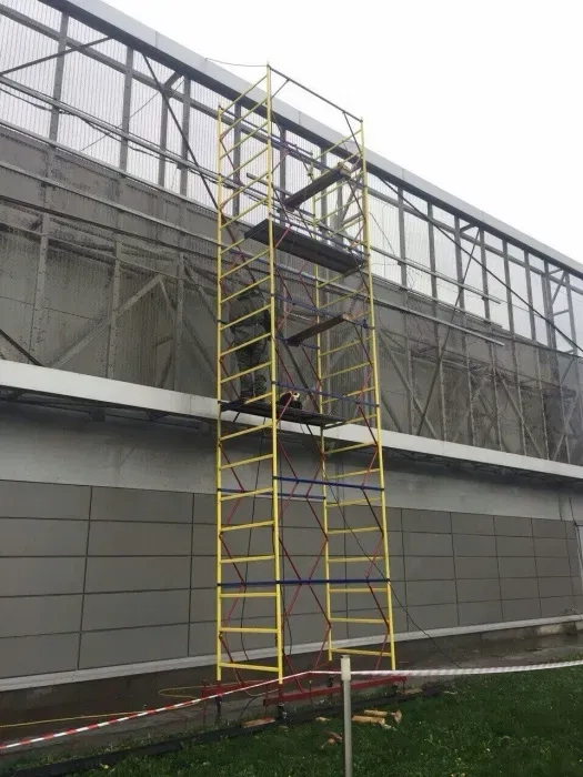 Будівельні ліси , Вишка туру на колесах