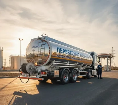 Автоцистерна - паливозаправник: перевезення пального