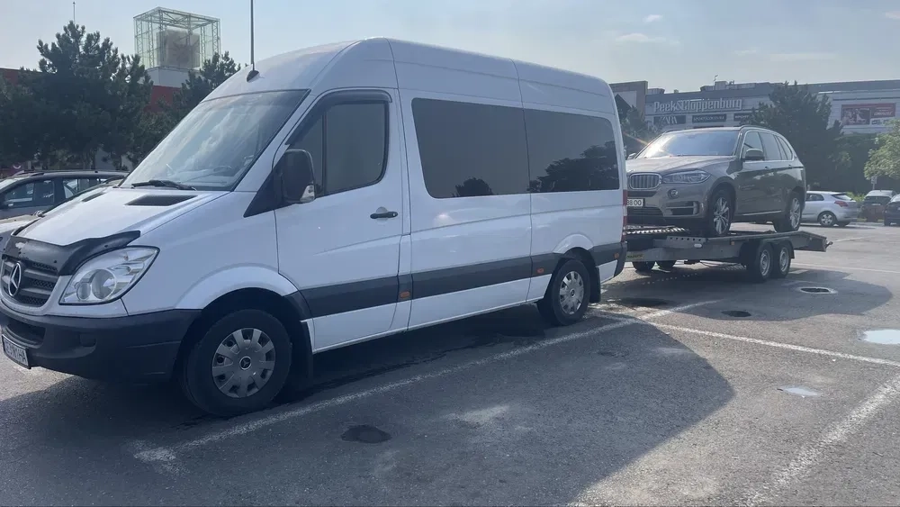 Евакуатор РУМУНІЯ ЧЕРНІВЦІ також із пасажирами. Евакуатор Европа - Україна.